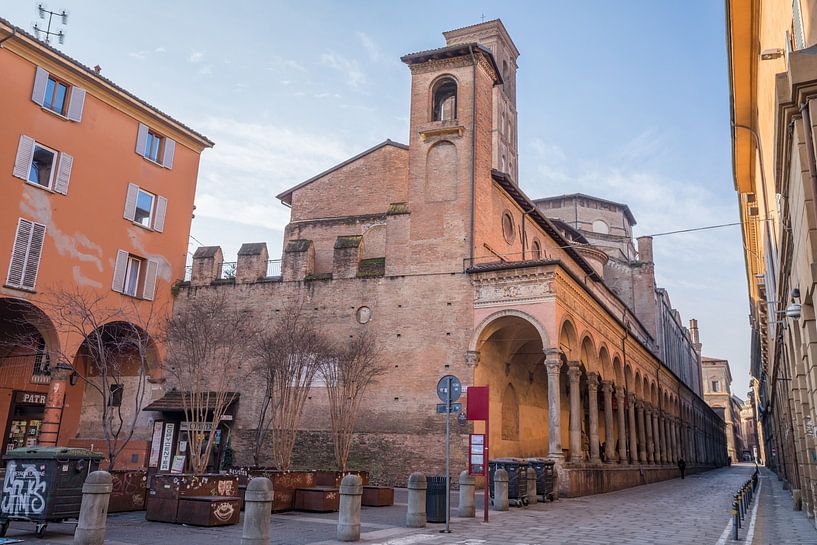 Basilique de San Giacomo Maggiore à Bolonga, Italie par Joost Adriaanse