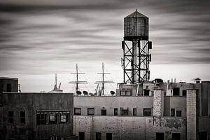 Photographie en noir et blanc : New York Skyline sur Alexander Voss