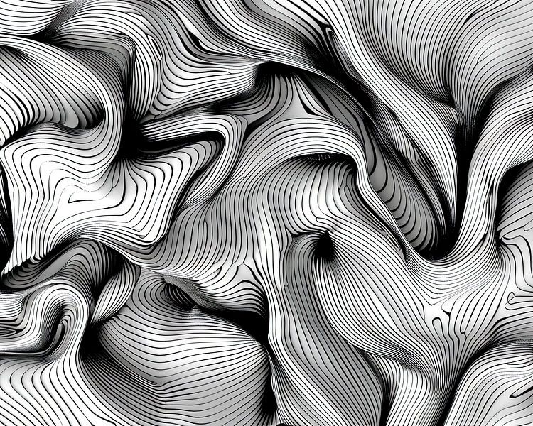 Modern Lines by ARTEO Paintings