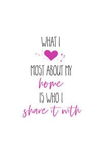 What I love most about my home