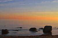 Das Meer am Morgen