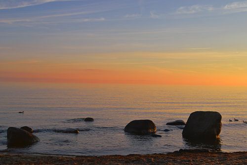 The sea in the morning