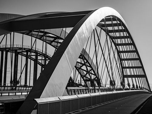 Drie bruggen in de ochtend