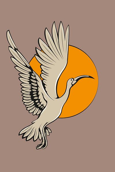 ascending Ibis by Li-Bro