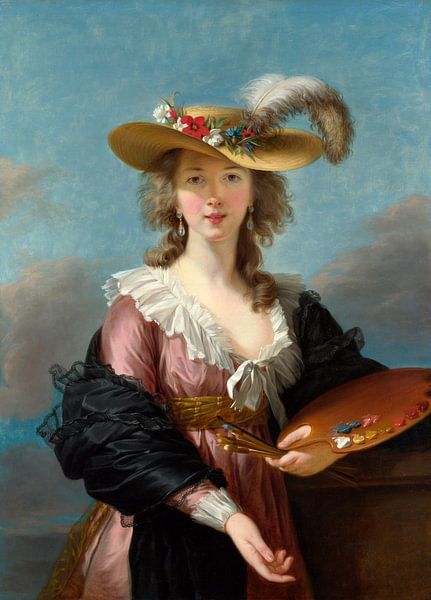 Selbstbildnis, Élisabeth Vigée-Le Brun von Meesterlijcke Meesters