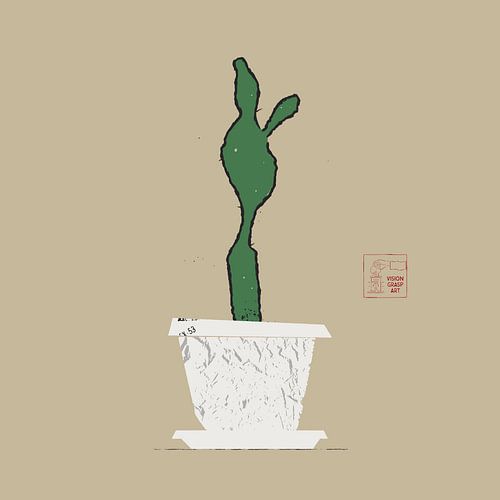 Kaktus von Vision Grasp Art