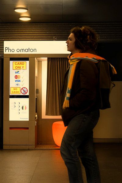 Photomaton, Fotoautomat im Bahnhof von Els F.