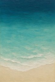 Island Feeling 3 Oil painting (portrait) by FoXo Art