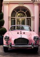 Pink Vintage Convertible