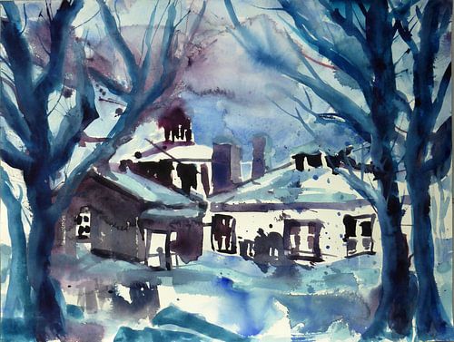 Winter auf dem Krausberg im Ahrtal