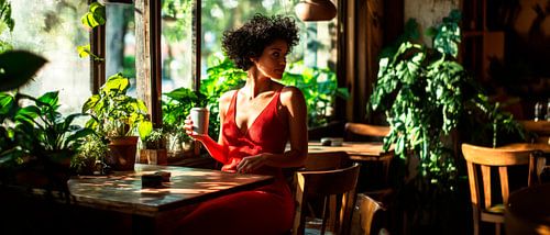 Elegantie in het café