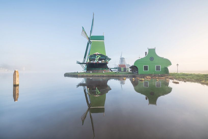 Zaanse mist by Pieter Struiksma