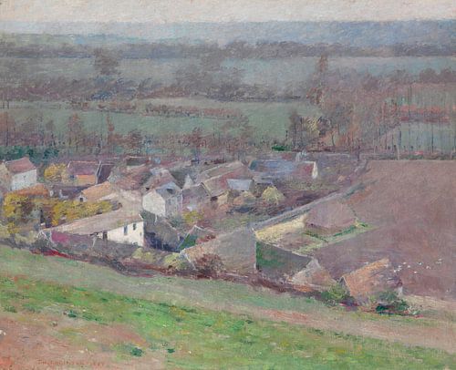 Theodore Robinson-Een vogeloog uitzicht