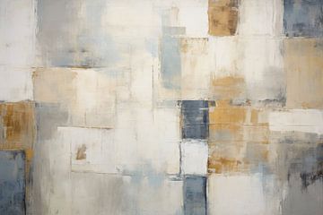 Abstract Rectangles | Urban Calm Blocks by ARTEO Paintings