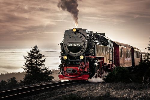 Entrance to the Brocken train station