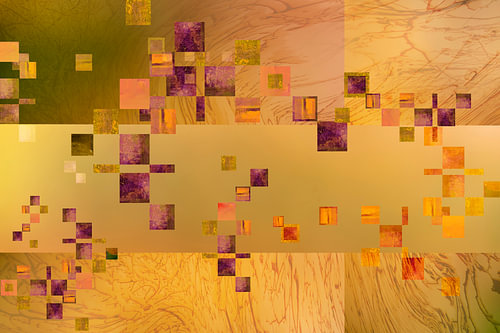 A graphic illustration in the style of Gustav Klimt.