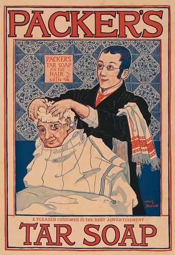 Louis Rhead – „Tar Soap“ aus der Serie „'“ von Packer (1895)