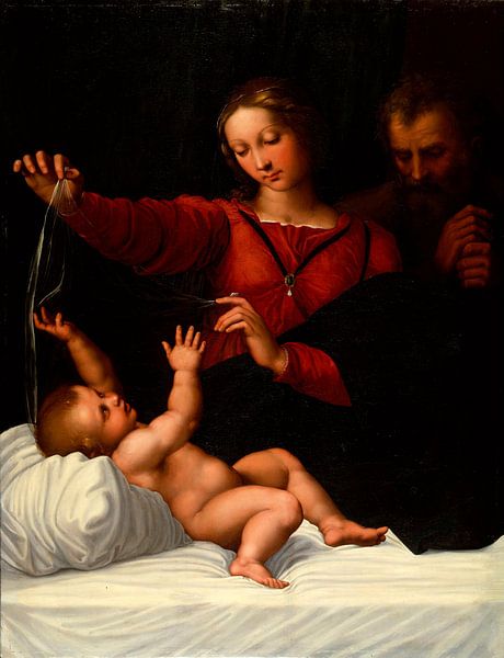 The Holy Family, Rafaël by Masterful Masters