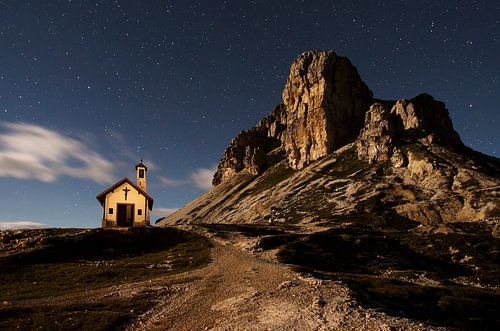 Dolomites Italy Night