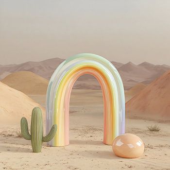 Kaktus & Regenbogen