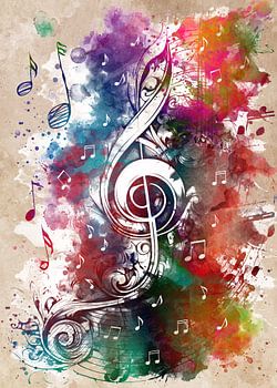 Vioolsleutel muziek kunst #muziek
