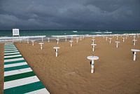 Groen wit boardwalk