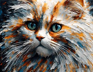 Prachtige kat (12) van Johanna's Art