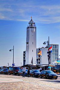 Leuchtturm Noordwijk aan Zee Die Niederlande