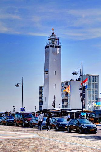 Phare Noordwijk aan Zee Pays-Bas