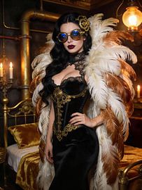 The mechanics of seduction by Klaus Tesching - Art-AI