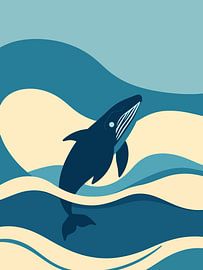 Retro Wave Poster von rendyokt rendy