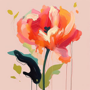 Blumen in Rosa