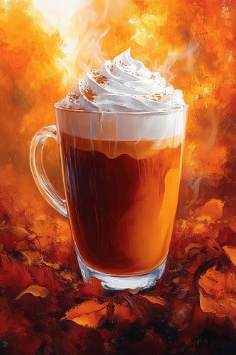 cup of coffee or cappuccino