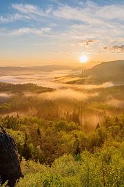 Elbsandsteingebirge Sachsen von Fotografie René Weber