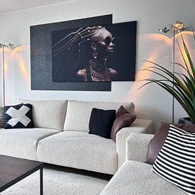 Customer photo: African Elegance by Karina Brouwer, on ArtFrame