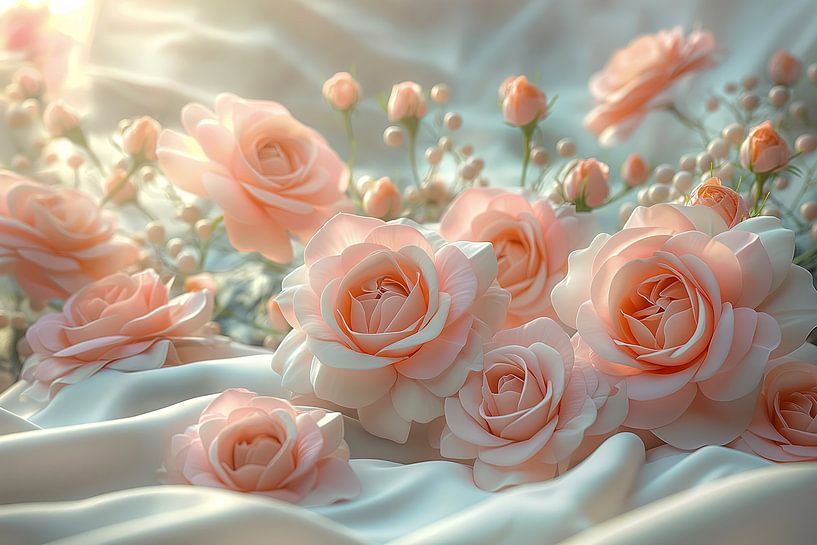 bloemen design versiering van Egon Zitter