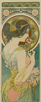 Primrose (1899) by Alphonse Mucha