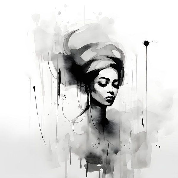 African Abstract by PixelMint.