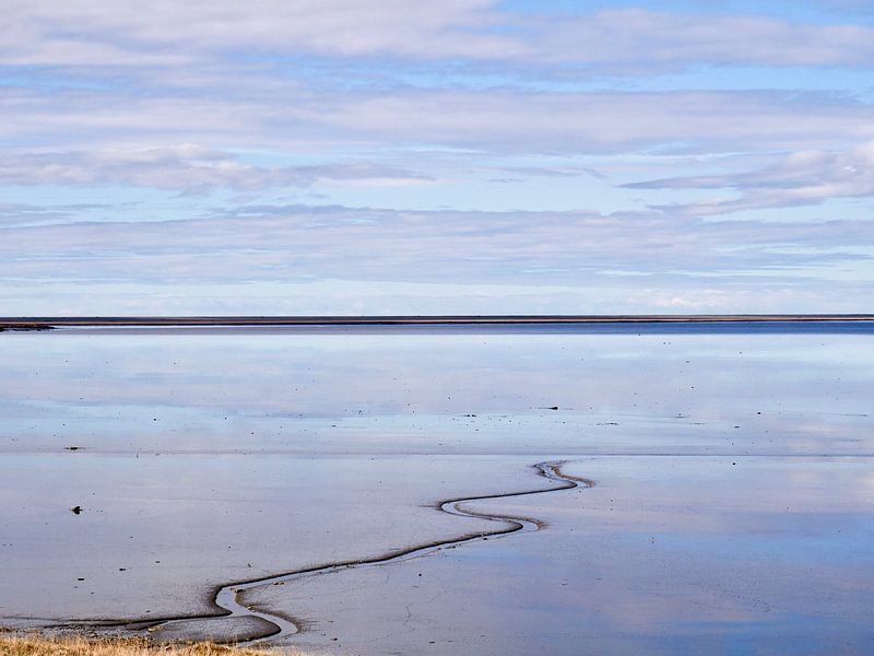 Eenvoud in het landschap in IJsland van Judith van Wijk