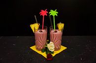Himbeer- und Ananas-Kokosnuss-Cocktail mit Rum. von Babetts Bildergalerie Miniaturansicht