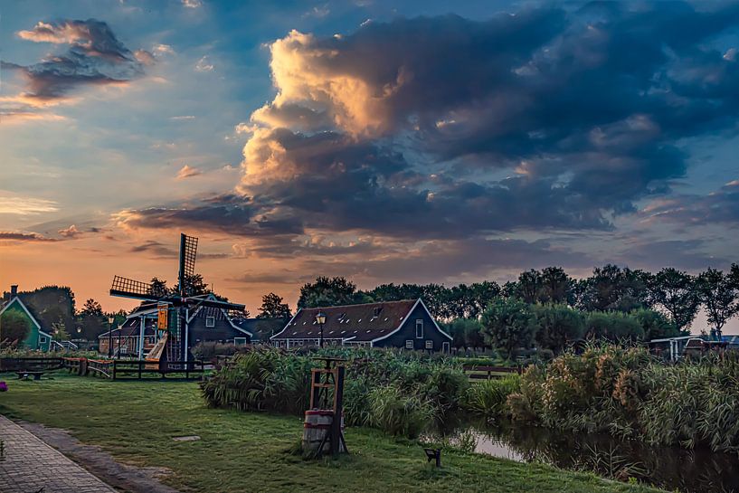 The Zaanse Schans, Netherlands by Gert Hilbink
