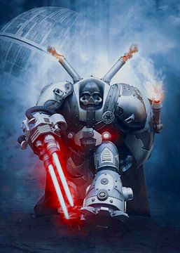 robot met magische krachten van Paijo Sukirman