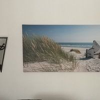 Photo de nos clients: Magie des dunes de la mer du Nord , format 2:1 par Reiner Würz / RWFotoArt, sur toile