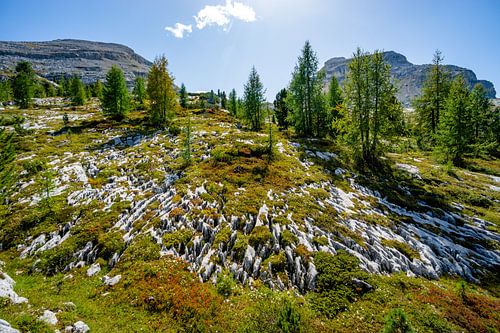 paradijselijke uitzichten in de Dolomieten