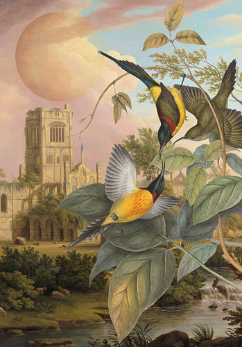 A Dreamscape Collage by Marja van den Hurk