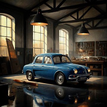 1957 Renault Dauphine Gordini Art