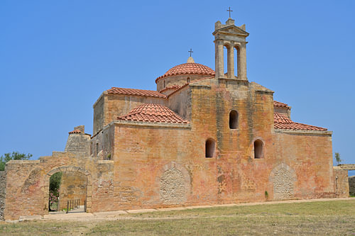 L'ancienne église « Metamorphosis Sotiros » à Pylos, en Grèce
