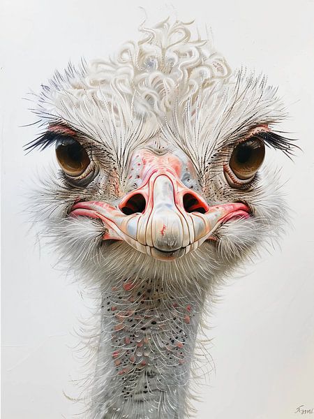 Ostrich by haroulita