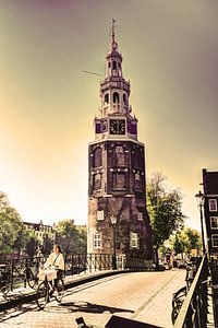Innenstadt von Amsterdam Niederlande Alt
