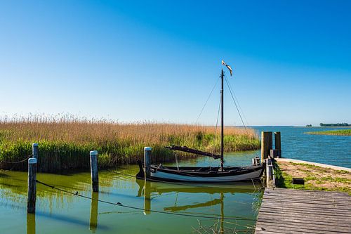 De haven van Althagen am Bodden